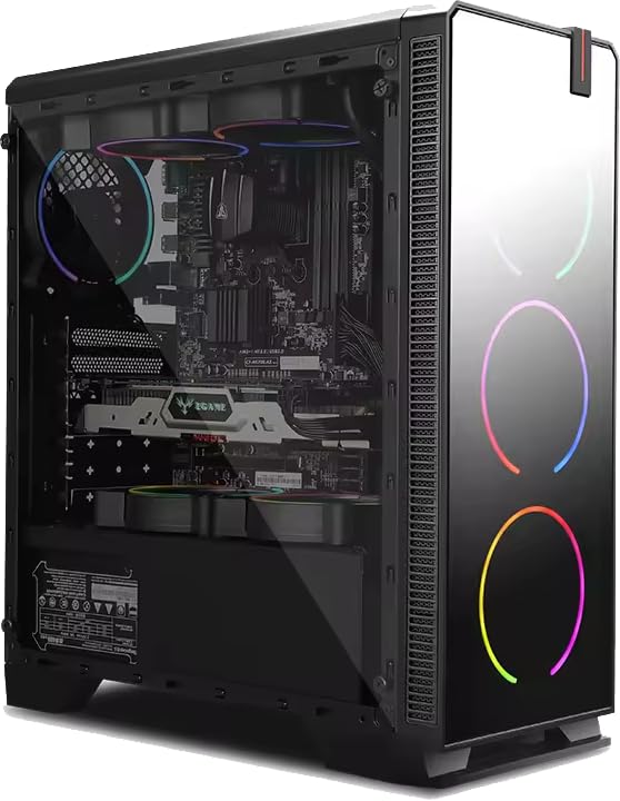 ALKETRON Hammer H60 Professional Gaming PC - i7core 12th Gen (Alder Lake) with RTX3050 Dedicated Graphics (Ready to use DDR4 Desktop Computer - Professional Edition)