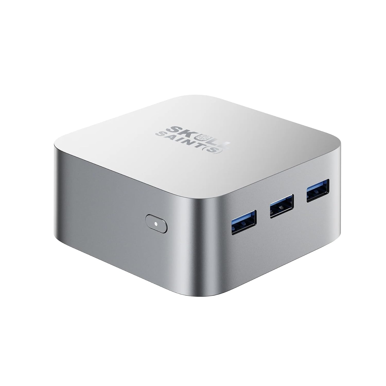 SKULLSAINTS Rudra Mini PC, 11th Gen N5105, HDMI 4K@60Hz 3 Screen Display, Dual Ethernet Ports, 2.4/5G WiFi, BT4.2 (256.0, GB, 16.0, GB)