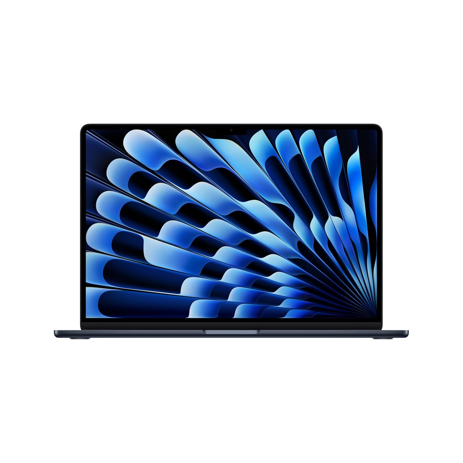 Apple 2025 MacBook Air 15 Laptop with M4 chip: Built for Apple Intelligence, 38.91 cm (15.3) Liquid Retina Display, 16GB Unified Memory, 256GB SSD Storage, 12MP Camera, Touch ID; Midnight