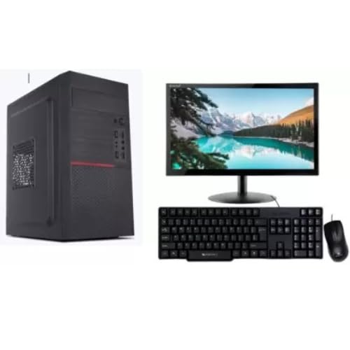 TrakinPC Core i3 (2nd Gen) (8 GB / 500 GB / Win10) Assembled Desktop PC Full Set Computer (19 inch Display)