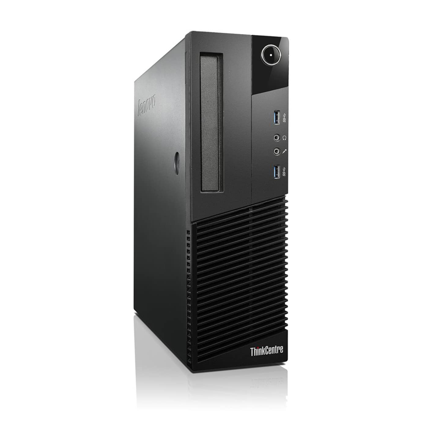 (Refurbished) Lenovo ThinkCentre Desktop Computer PC (Intel Core i5 4th Gen, 8 GB RAM, 256 GB SSD, Windows 10 Pro, MS Office, Intel HD Graphics, USB, Ethernet,WiFi), Black