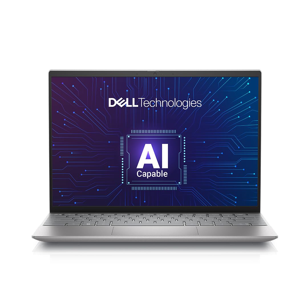 Dell (Smartchoice) Inspiron 13 Laptop with AI Enabled Intel Core Ultra 5 125H Processor,16GB LPDDR5X,512GB SSD,13.3" (33.78cm) QHD+ Display,Backlit KB + FPR,Win 11+MSO'24,15 Month McAfee,Silver,1.24kg