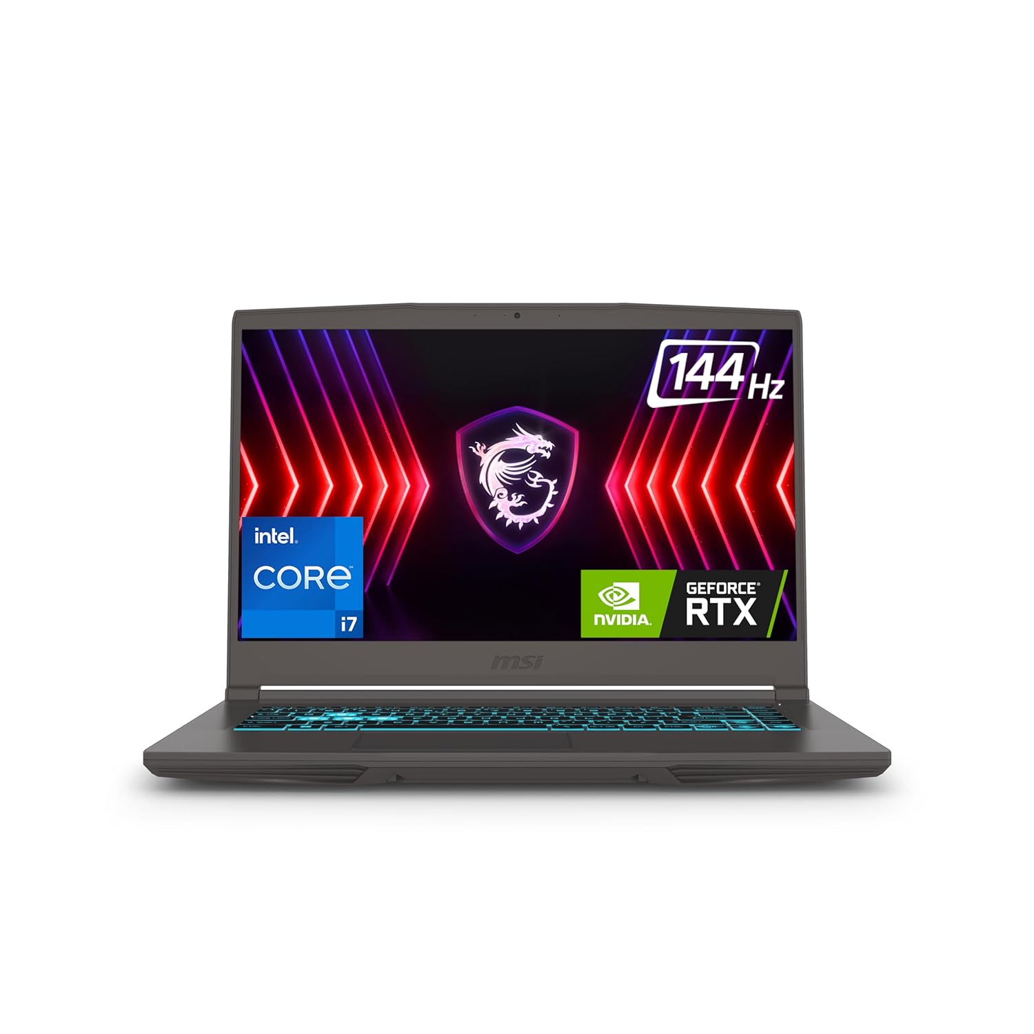 MSI Thin 15, Intel 13th Gen. Core i7-13620H, 40CM FHD 144Hz Gaming Laptop(16GB/512GB NVMe SSD/Windows 11 Home/NVIDIA GeForce RTX 2050,GDDR6 4GB /Cosmos Gray/1.86Kg), B13UCX-1806IN