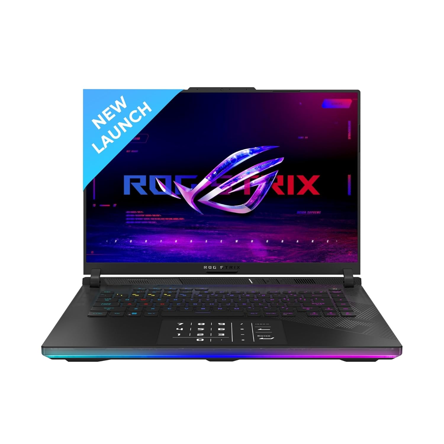 ASUS ROG Strix Scar 16 (2024), Gaming Laptop, Intel Core i9 14900HX 14th Gen, 16"(40.64cm) 2.5K QHD+240Hz (32GB DDR5/2TB SSD/12GB RTX 4080/Win11/Per-Key RGB/90WHr/Black/2.65Kg),G634JZR-CM932WS