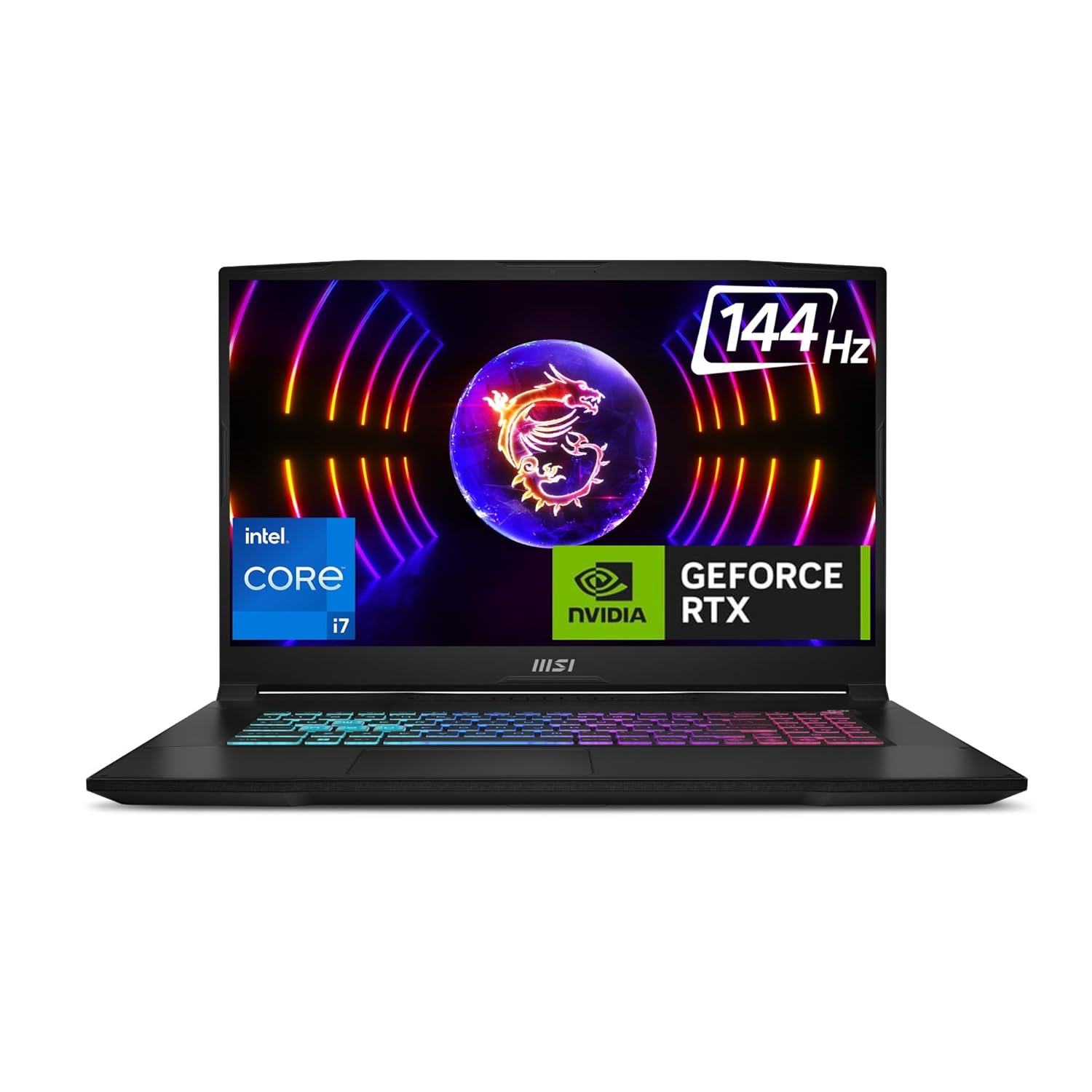 MSI Katana 17, Intel 13th Gen. i7-13620H, 44CM FHD 144Hz Gaming Laptop (8GBx2/1TB NVMe SSD/Windows 11 Home/Nvidia GeForce RTX4060, 8GB GDDR6/Black/2.6Kg), B13VFK-253IN