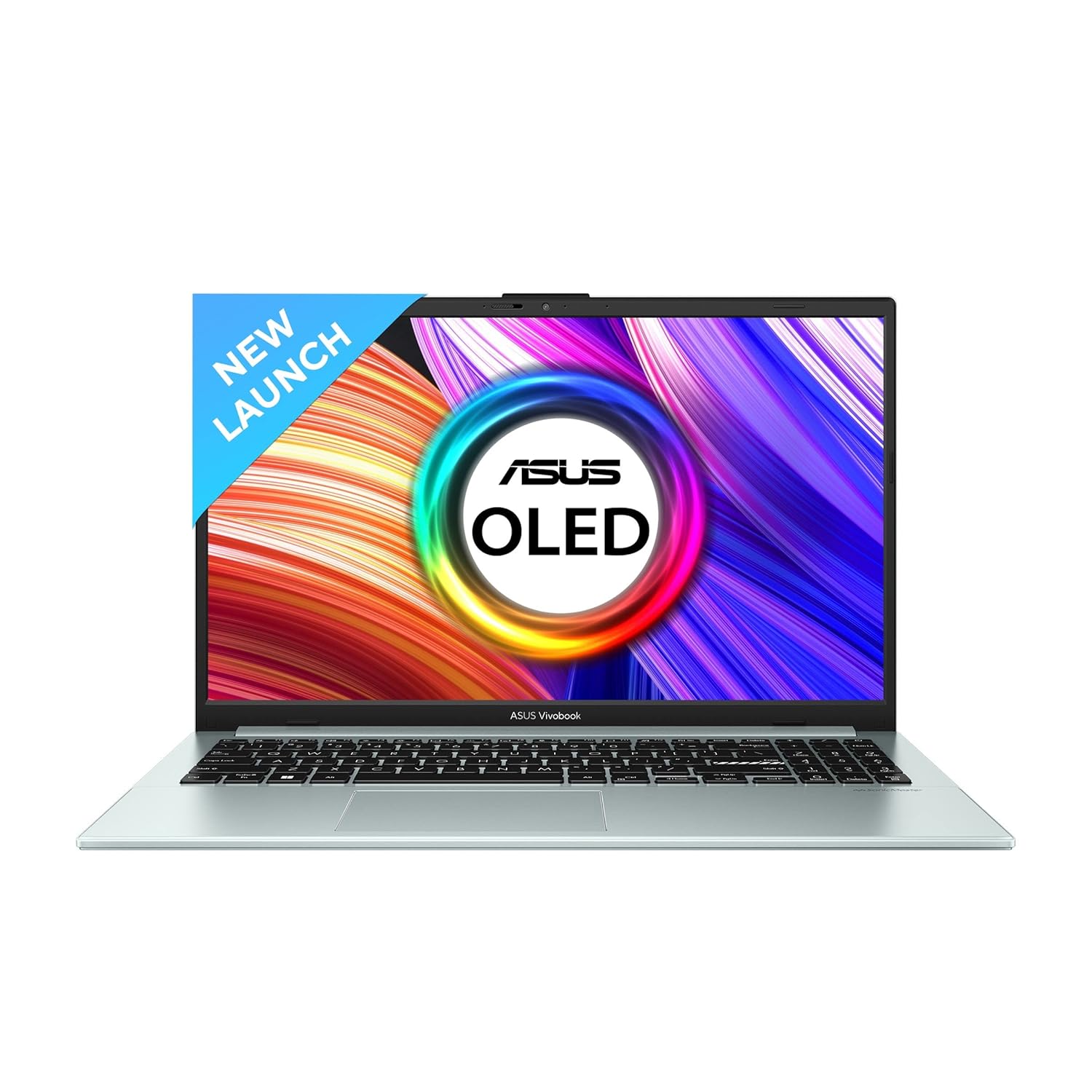 ASUS Vivobook Go 15 (OLED) 2023, AMD Ryzen 5 7520U, 15.6" (39.62 cm) FHD OLED, Thin & Light Laptop (8GB/512GB SSD/Windows 11/Office 2021/Alexa Built-in/Backlit KB/Green Grey/1.63 kg), E1504FA-LK523WS