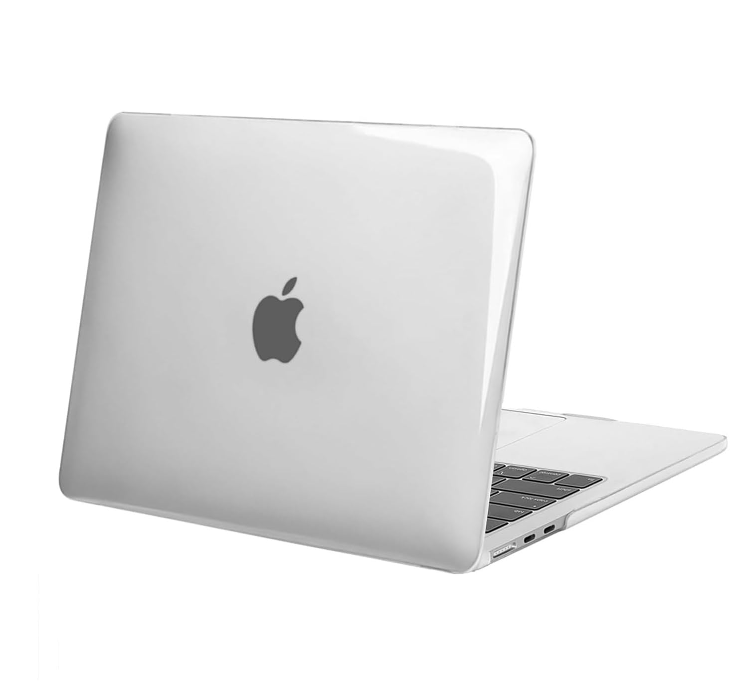 Dyazo Laptop Case Compatible for 2022|2023|2024 MacBook Air 13.6 inch Release M4 A3240 M3 A3113 M2 A2681 Models with Touch ID, Plastic Hard Shell Case, Smooth Glossy Finish, Crystal Clear Look