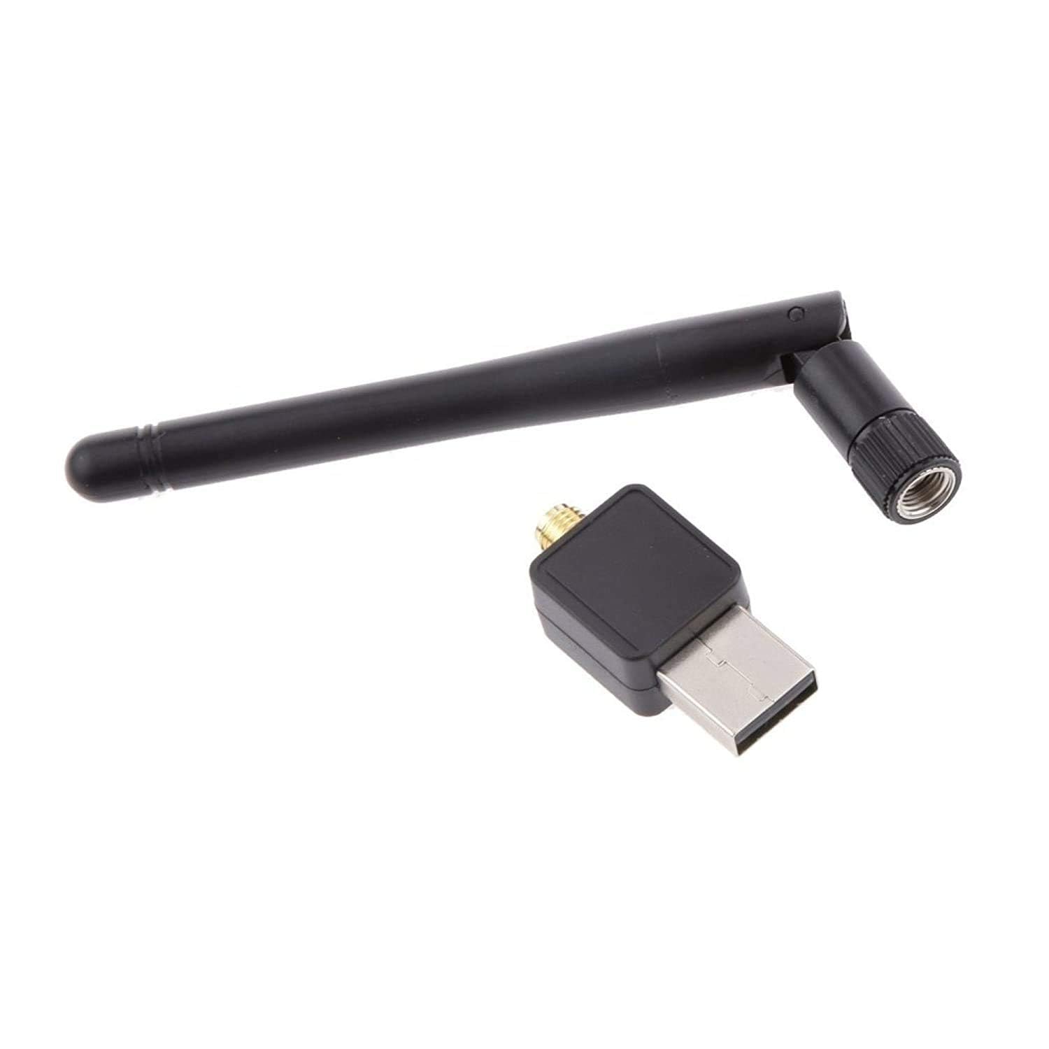 PremiumAV USB WiFi Adapter with Antenna  1200Mbps Dual Band Wireless Network Dongle (2.4GHz)  High-Speed LAN Receiver for PC, Laptop & Desktop  Plug & Play USB WiFi