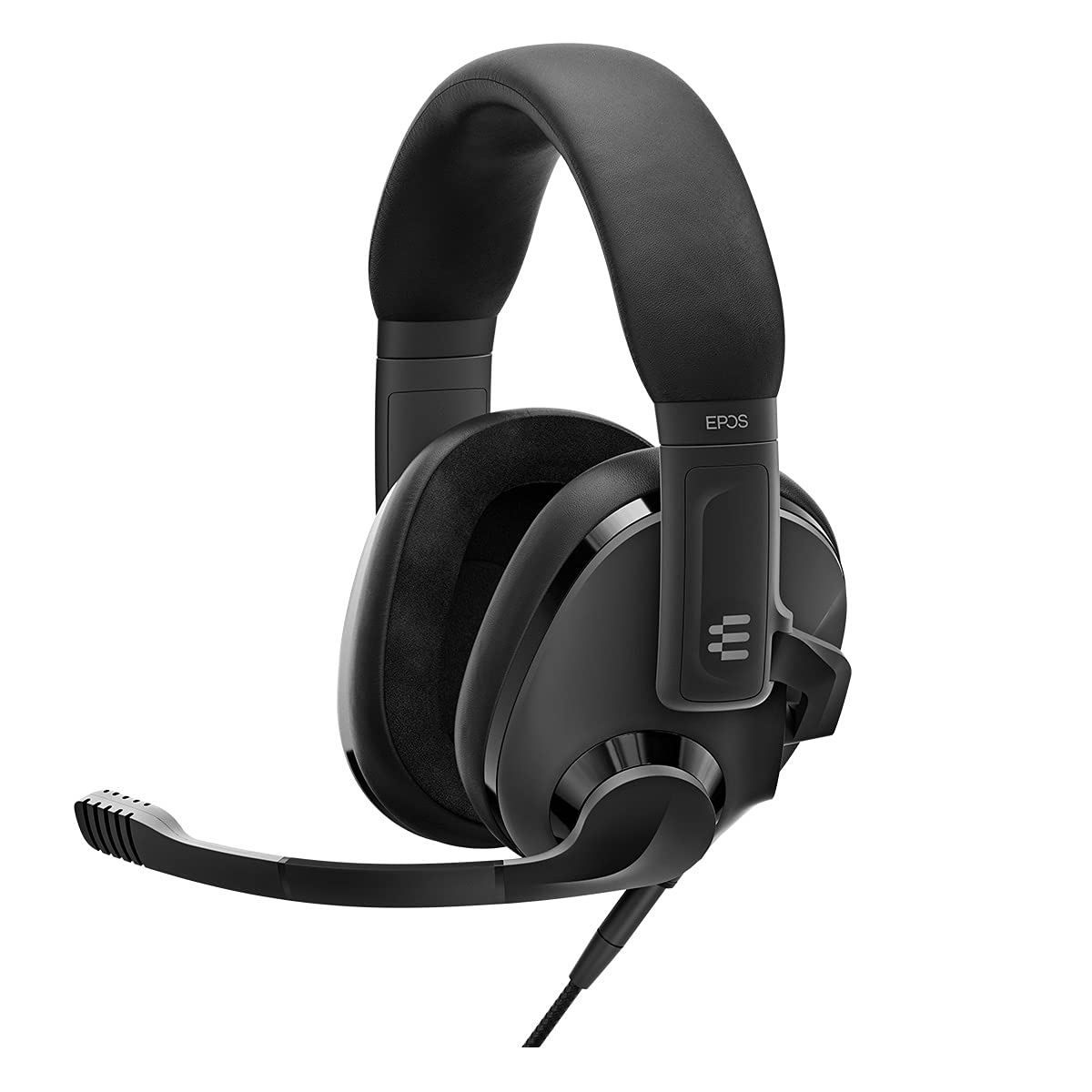 EPOS H3 Closed Acoustic Gaming Headphones Headset with Noise-Cancelling Microphone-Plug&Play Audio-Around The Ear-Adjustable,Ergonomic-for Pc,Mac,Ps4,Ps5,Switch,Xbox-Onyx Black,Over Ear,Wired