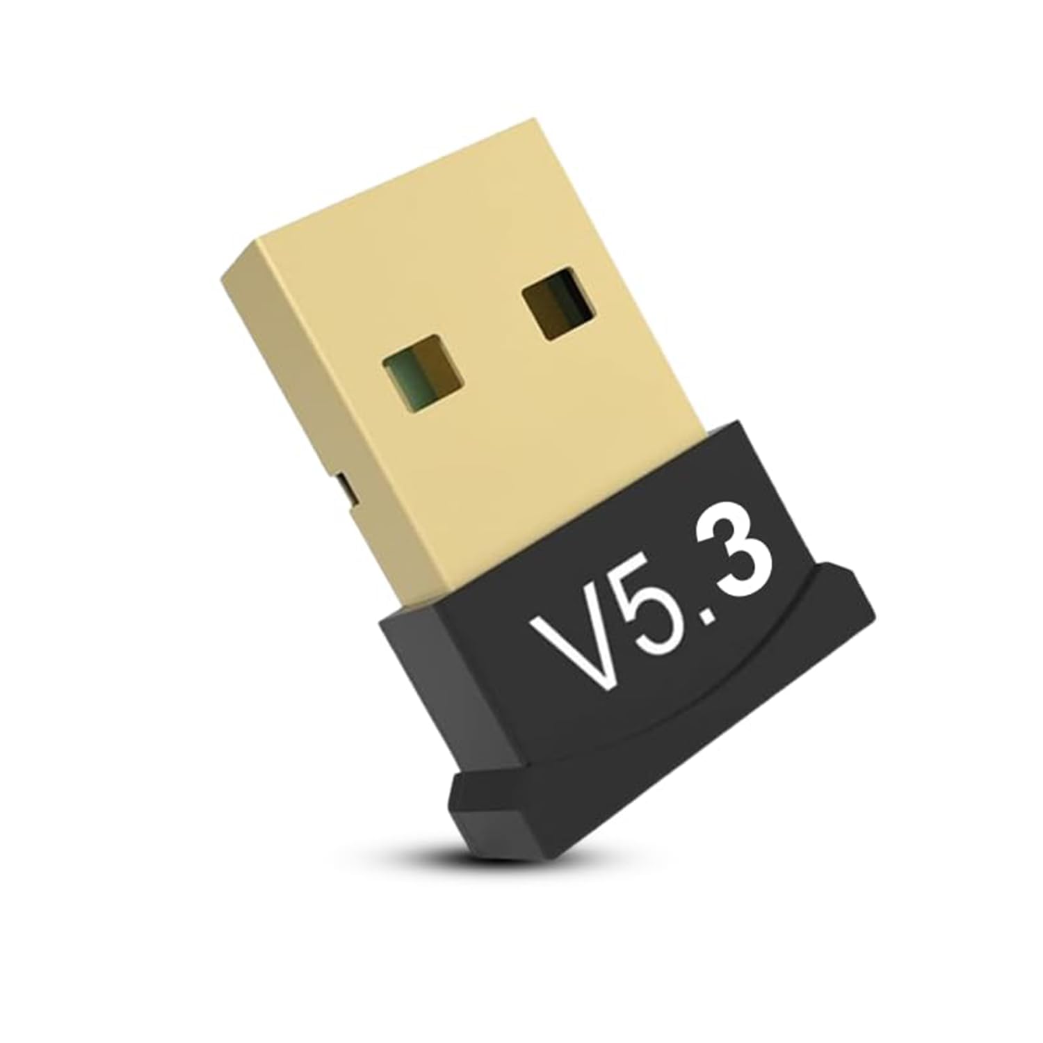 YellowCult USB Bluetooth Adapter, 5.3 Bluetooth Adapter for PC, Bluetooth Dongle Receiver & Transmitter for Laptop CPU Keyboard Mouse Headphone Speakers Printer, Plug & Play for Windows 11/10/8.1