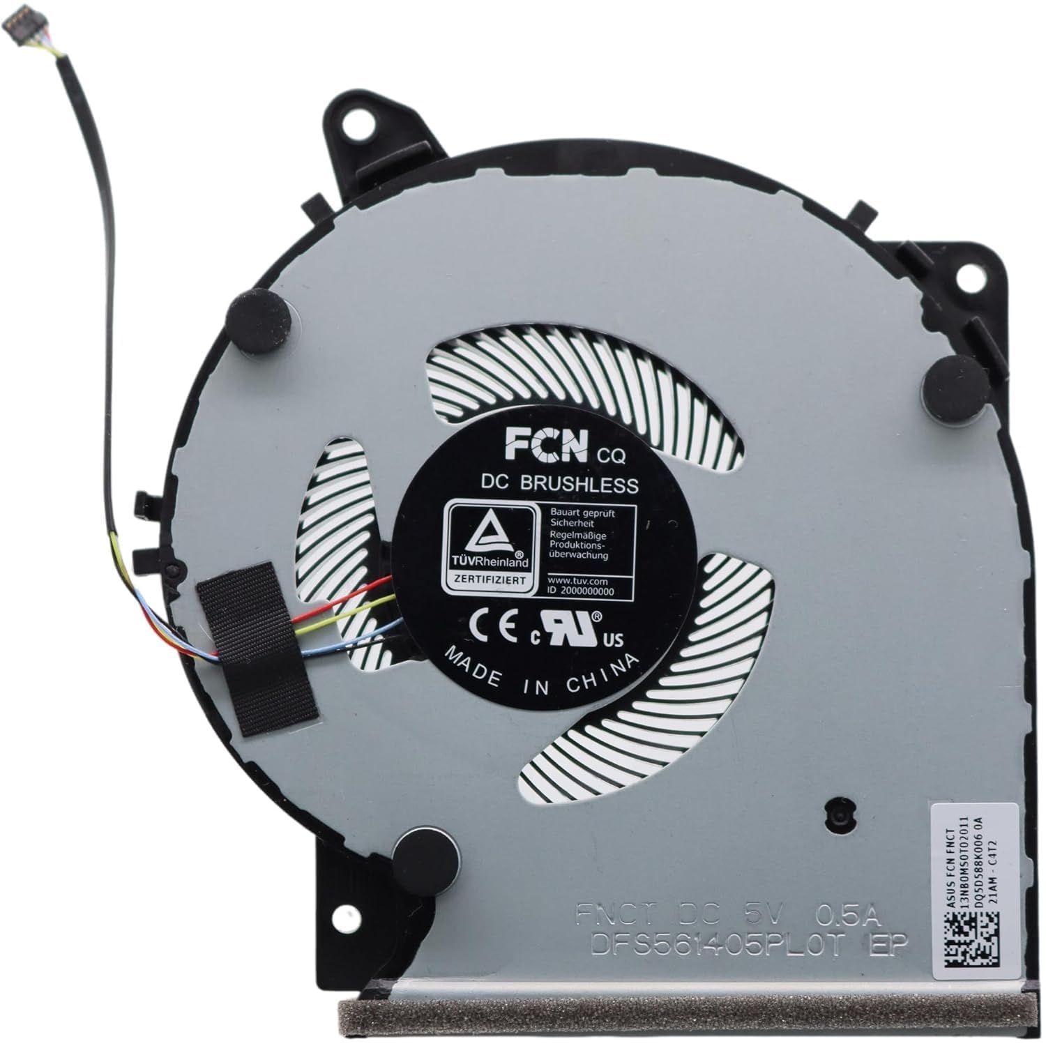 LAPPYZONE Replacement Laptop CPU Cooling Fan for Asus VivoBook 14 M409 M409BA M409D M409DA X509FJ-FLX509F X409U X509F X409F FL8700D X509U FL8700F Y5200U Y5200F Y4200D A409FA A409FJ A409UA laptop