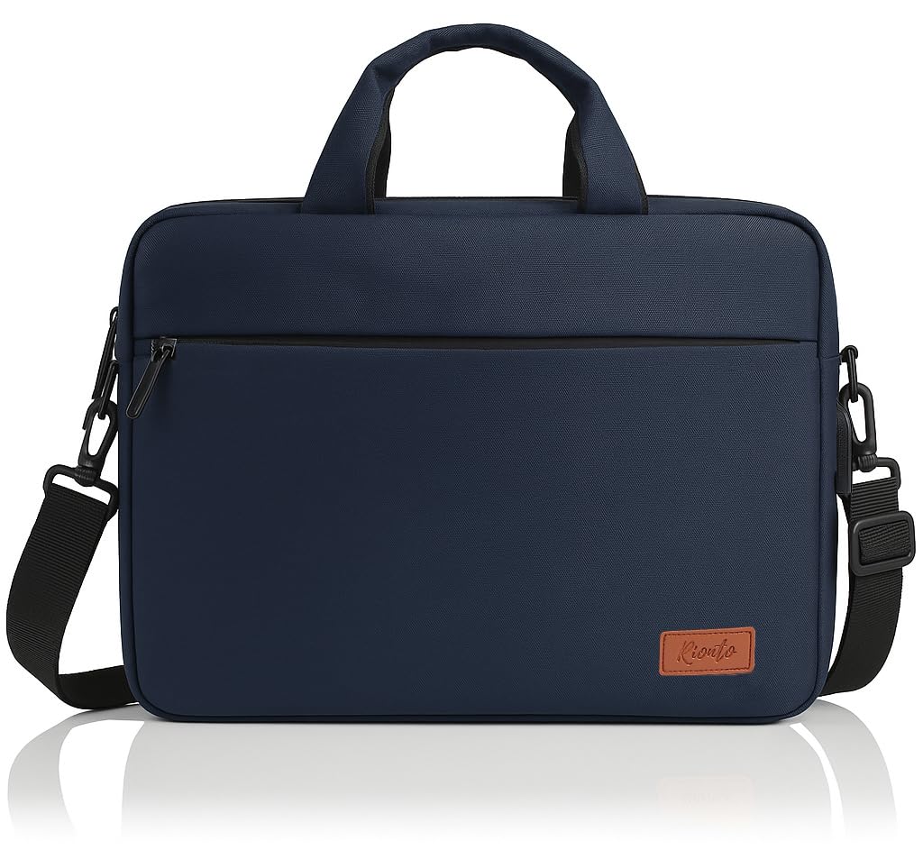 RIONTO Office Laptop Bag for Men with USB Charging Professional Office Bag for Men Durable Laptop Messenger Bags for Men Office Use Laptop Bag 15.6 Inch Laptop Macbook