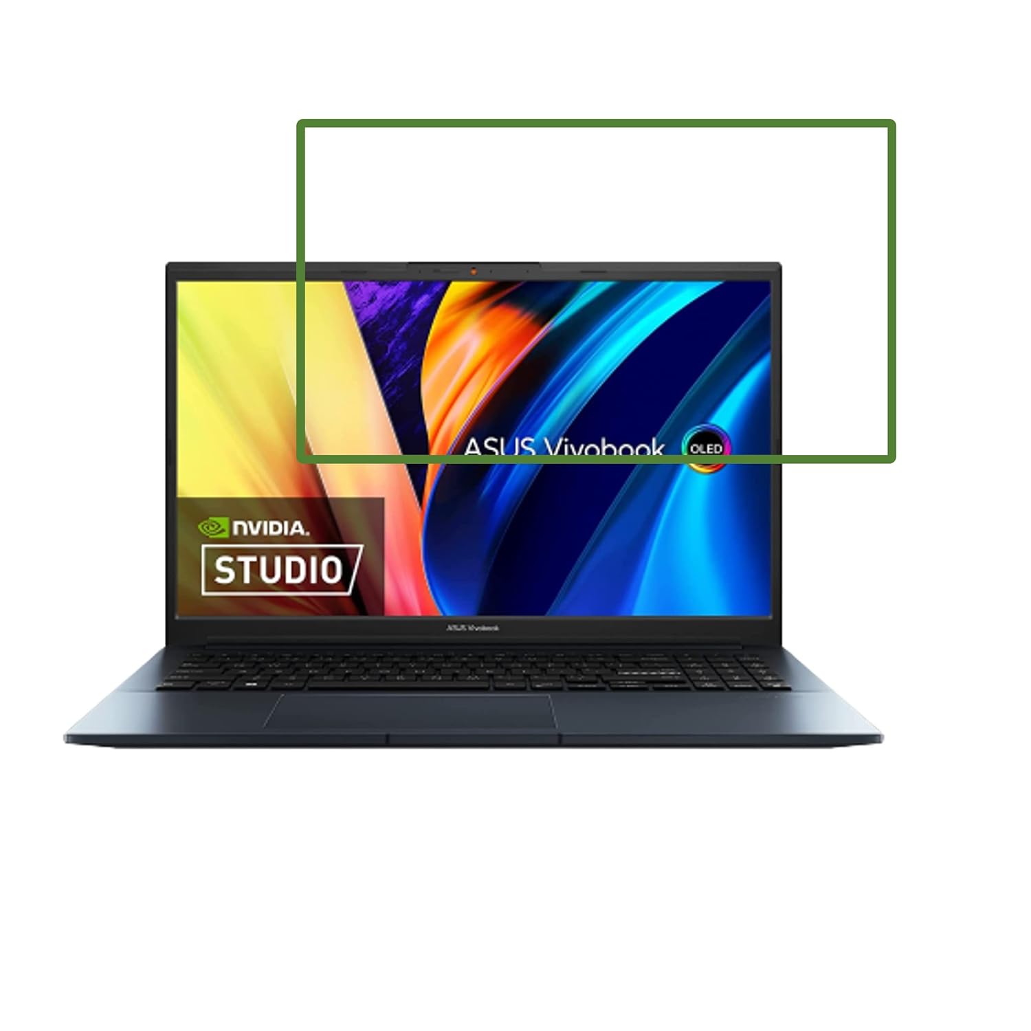 DVTECH 9H Crystal Clear unbreakable laptop Screen protector for ASUS Vivobook Pro 15 (K6500, 12th Gen Intel)(15.6) (Not a Tempered glass)