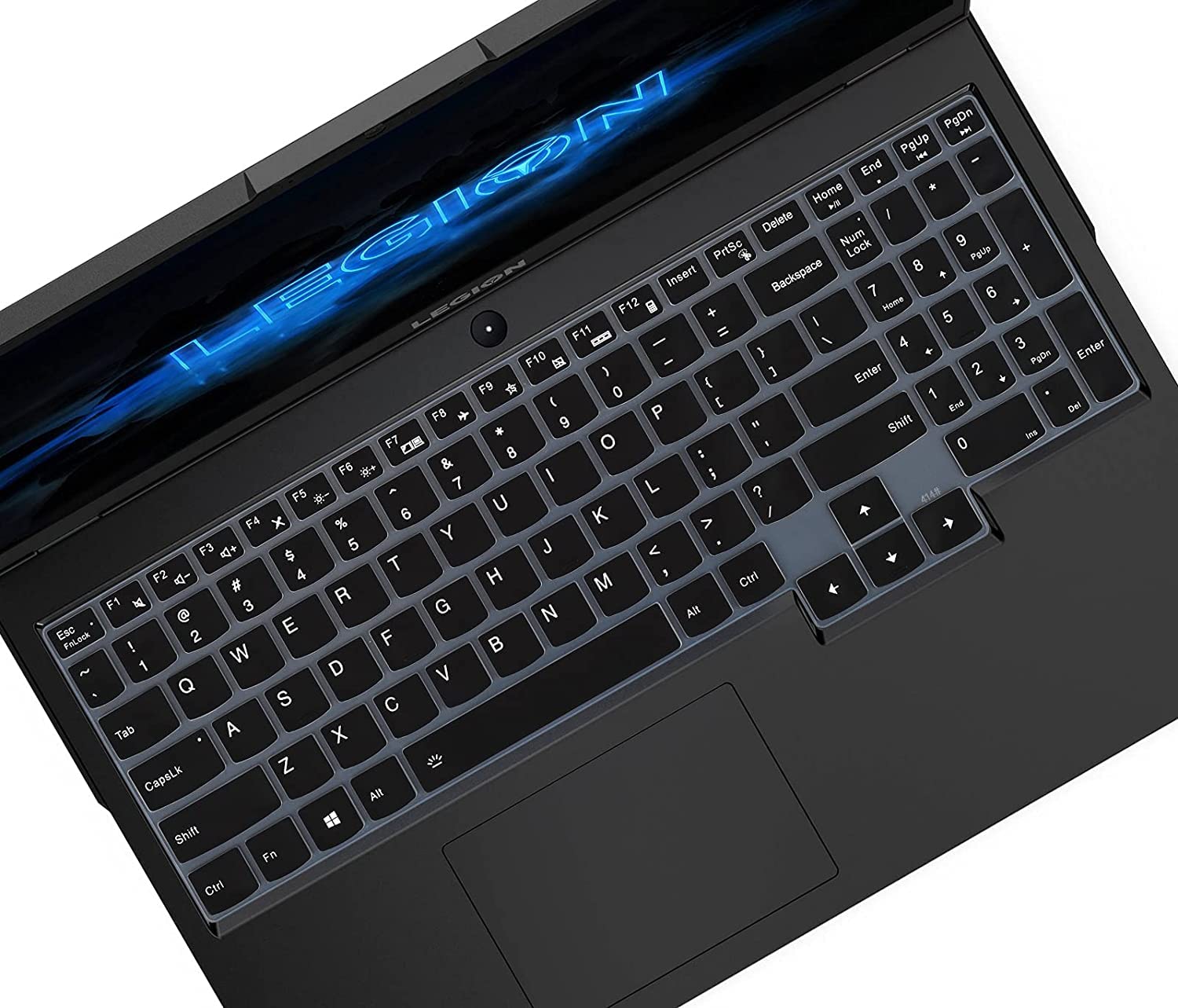RAYA Silicone Keyboard Skin Cover for Lenovo LOQ | Lenovo Legion 5i / Slim 5i / Pro 5i | Lenovo Legion 7i / Pro 7i | Legion 9 15.6inch & 16inch Gaming Laptops (Black)
