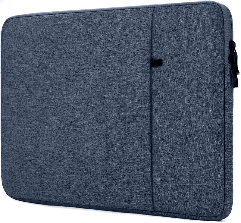 ProElite Polyster Laptop Sleeve Case Cover Pouch for 13" to 14" MacBook Air/Pro Retina,Compatible with MacBook Pro 14 inch M1 Pro/Max A2442, Galaxy Tab S8/S9 Ultra 14.6 inch/iPad Pro 12.9, Dark Blue
