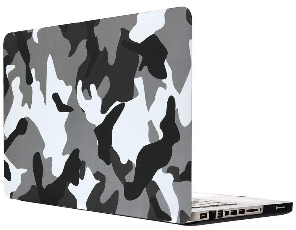 Tobo Hardshell Case Cover for MacBook Pro 13 Inch with CD-ROM Model No-A1278. (Black)(TD-026CC-02)