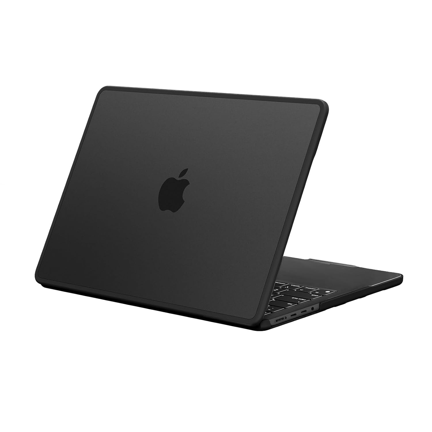 BlueSwan Hard Shell Case Compatible with MacBook Pro 14-inch 2025 2024-2021 Release M4 M3 M2 M1 Pro/Max Chip,A3112 A3185 A3401 A2992 A2442,Anti-Cracking Anti-Fingerprint Soft TPU Bumper,Frosted Black