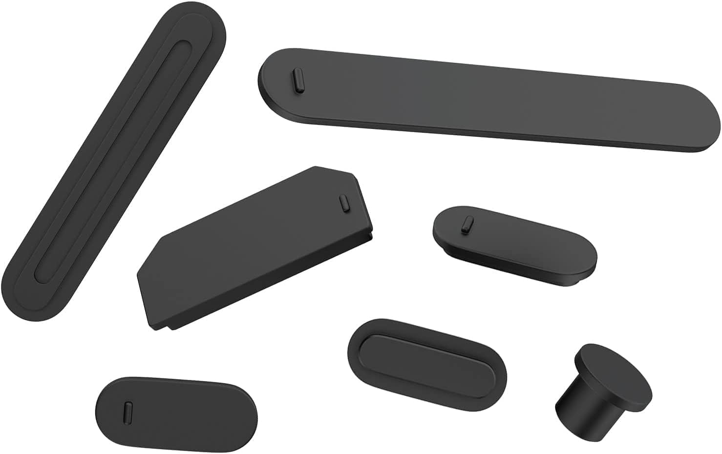 Oaky Anti Dust Dirt Plug Cups Set for Specially Designed for MacBook Air 15.3 inch 2024-2021 M3 M2 [A3114 A2941] Accessories Silicone Anti Dirt Protective Cover