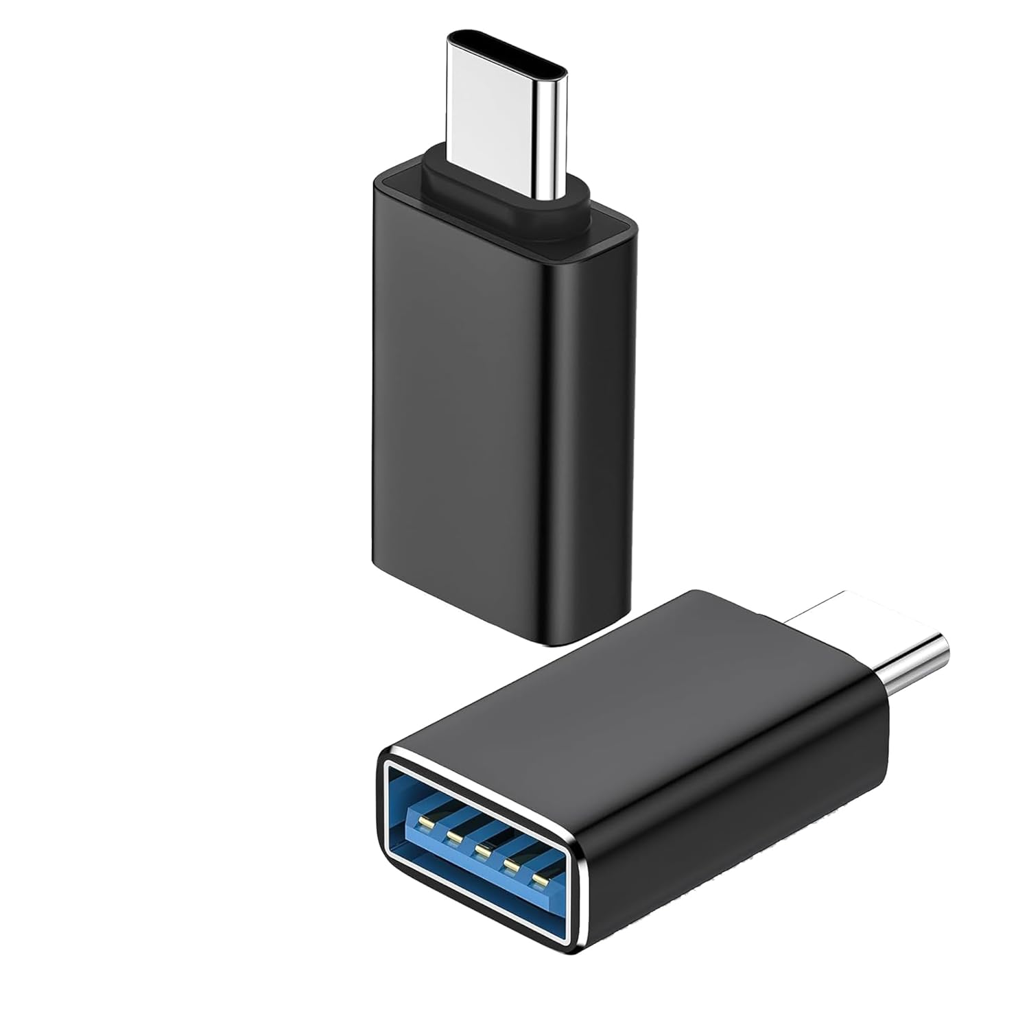 C & E-USB Type C to USB A Female OTG Adapter Compatible with MacBook Pro/Air 2019 2018 2017, Galaxy S20 S20+ Ultra Note 10 S9 S8USB Adapter, MacBook Air 2018 & All Type-C Devices [2 Pack]