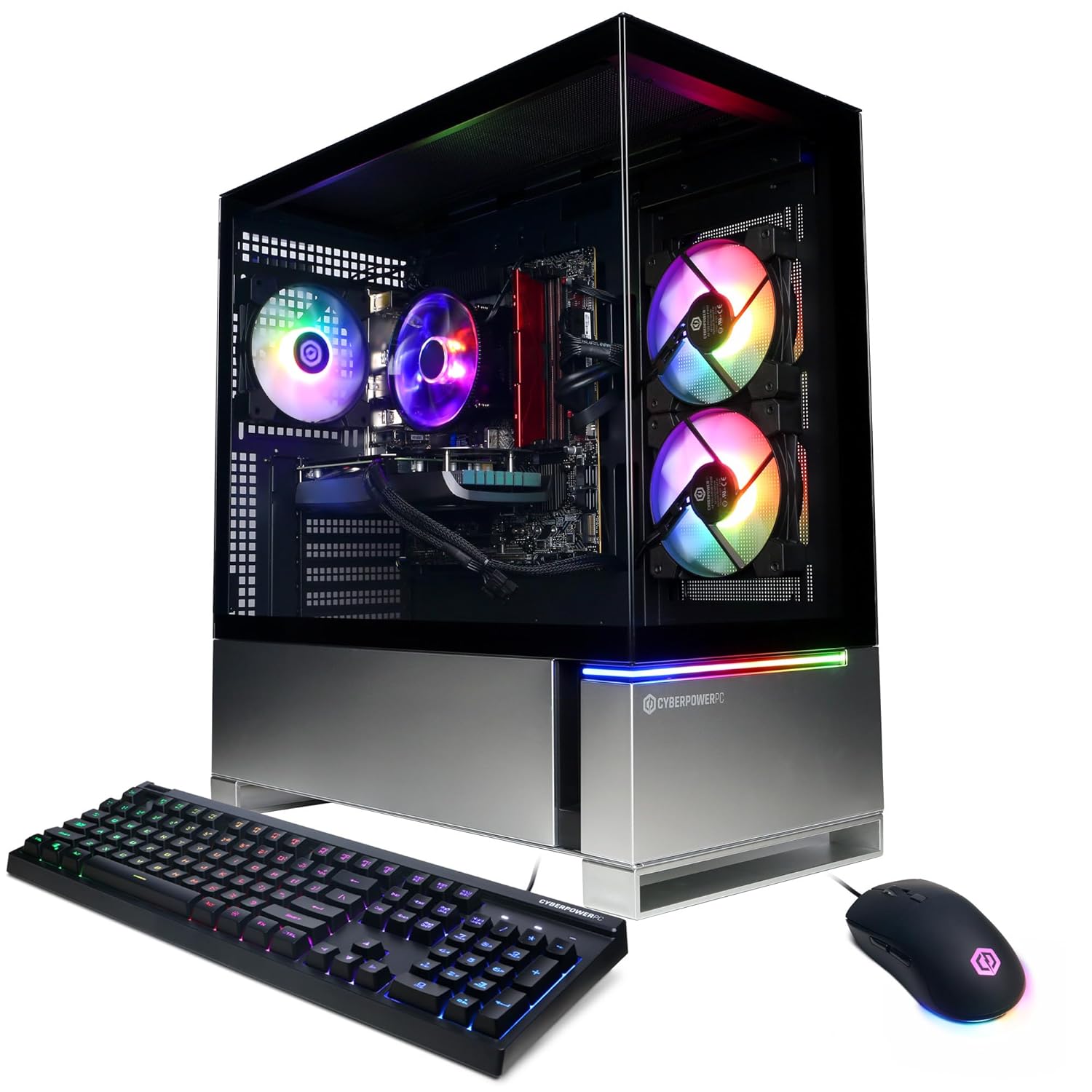 CyberpowerPC Gamer Xtreme VR Gaming PC, Intel Core i5-13400F 2.5GHz, GeForce RTX 4060 8GB, 16GB DDR5, 1TB PCIe Gen4 SSD, WiFi Ready & Windows 11 Home (GXiVR8060A24)