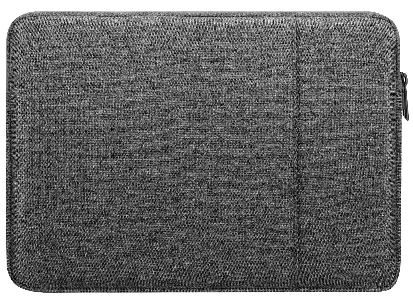 MOCA 13" Laptop Sleeve Bag Pouch for MacBook Pro 14/13 inch/MacBook Air 13 inch/Xps, Pavilion 13 inch Universal Laptop Sleeve Bag Case (Dark Grey)